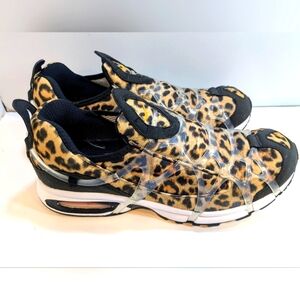 Nike Air Kukini SE Leopard Black White Men Unisex Casual Shoes DJ6418-001 Sz 11